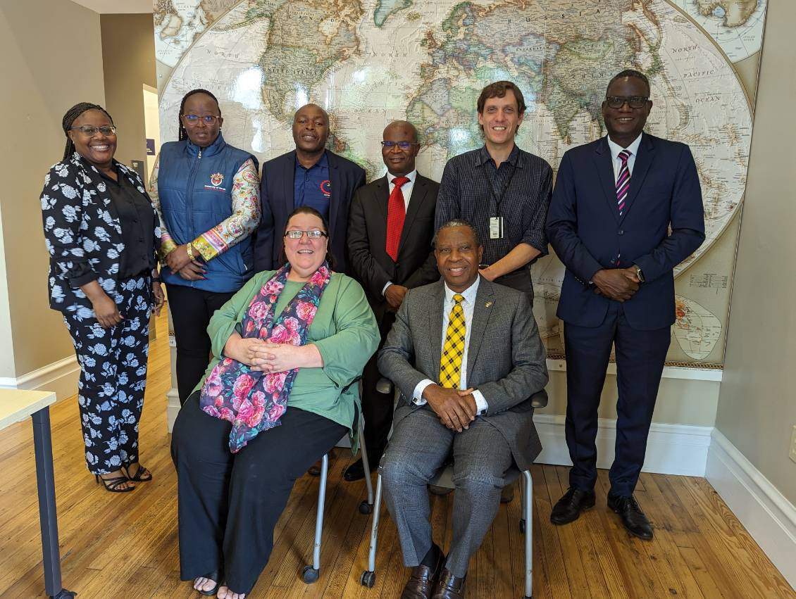 Delegation from the University of Venda, South Africa, 2024.